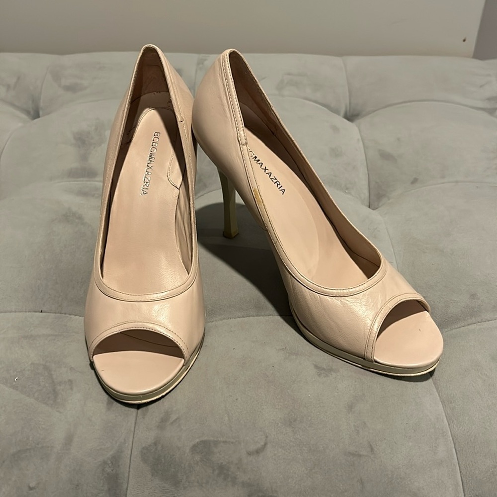 BCBG Maxazria Muted Barbie Pink Stiletto High Heels 6